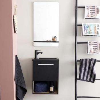 Nika: Conjunto de Lavabo con Nicho y Espejo