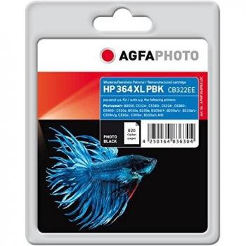 AGFAPHOTO Druckerpatrone 364 XL, Schwarz, für HP Drucker