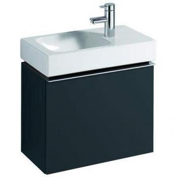 Geberit iCon Lavabo Base Mobile con Anta in Grigio Laccato, Dimensioni 37x42x28 cm