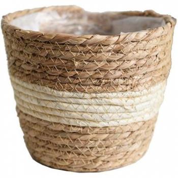 Strohmöbel „Sibirien“ – Pflanzenbeutel