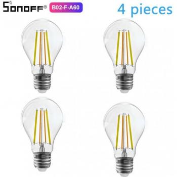 SONOFF B02-F-ST64/A60 eWelink WiFi LED Lampe E27