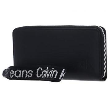 Calvin Klein Wallet Donna K60K611498 con Polso Nero