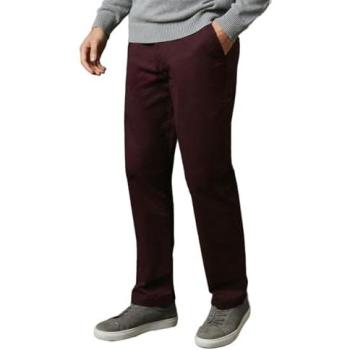 Debenhams Burgundy Premium Chino Pants – 42R