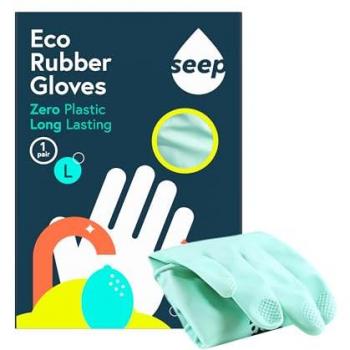Groene Fair Trade Rubber Handschoen, FSC, XL