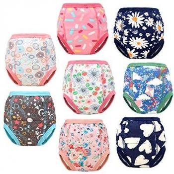 EcoPotty Toddler Training Bottoms – 8 Pack