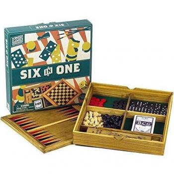 Set de Seis Rompecabezas de Madera