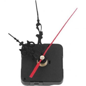 Red Hands Clock Movement Mechanism