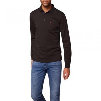 Pierre Cardin Longsleeve C5 30504.3005 Schwarz Regular Fit M Herren