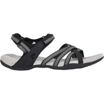 CRUZ Aarhus Sandale für Damen, Gr. 37, schwarz, Polyurethane, Klettverschluss