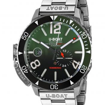U-Boat Sommerso Ceramic Green Dial Watch