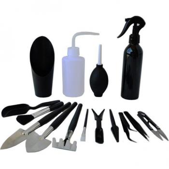 Succulent Care Mini Tool Kit in Black