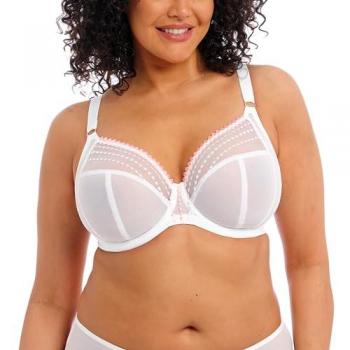 Soutien-gorge plongeant Matilda blanc bonnets profonds J-G
