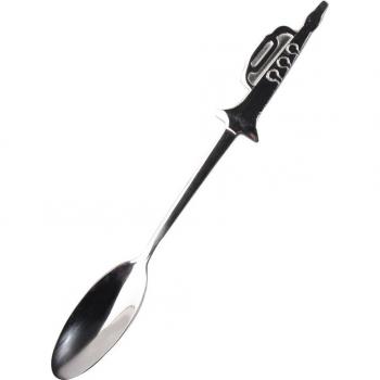 Cucharas de sopa pulidas con espejo