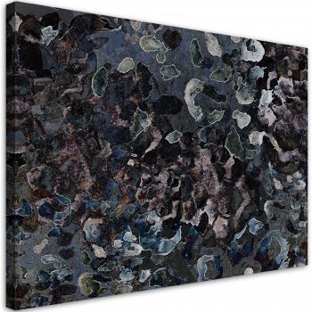 Pannello Tessuto 60x40 Nero in Struttura Minerale