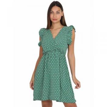 Robe La Modeuse à Manches Volantes