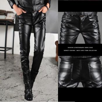 Herren Leder Hosen für Punk Rock