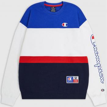 Sudadera de hombre Champion Legacy Retro Sport blanco multicolor
