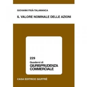Il valore nominale delle azioni Giovanni Figà Talamanca