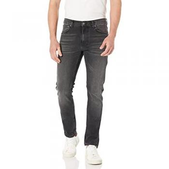 Jeans Slim-fit Grigio Nudie Jeans Grim Tim