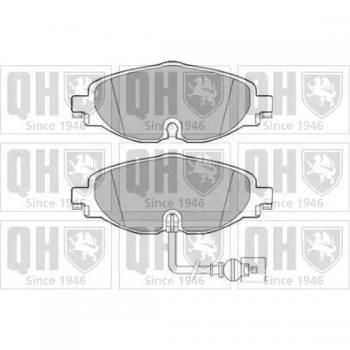 Quinton Hazell BP1820 Brake Pads for Front Axle