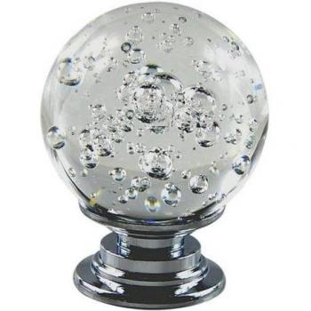 Round Glass Knob for Cabinets