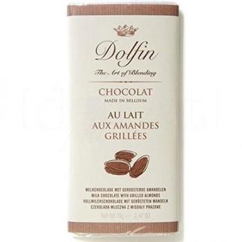 Chocolate Lait aux Amandes Grillées – Caja de 5 tabletas