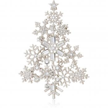 Sparkling Snowflake Christmas Pendant