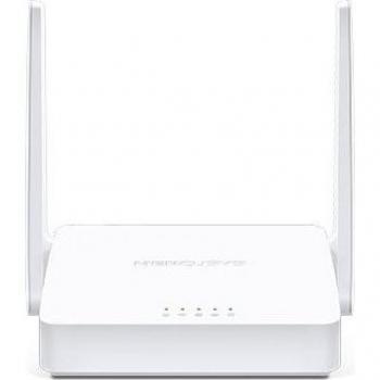 Routeur Wi‑Fi Merusys MW300D 300 Mbps N ADSL2+ – Blanc – 2,4 GHz – Accès invité