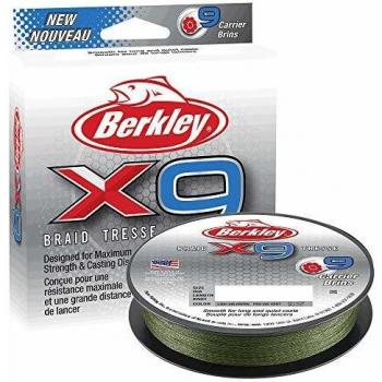 Fil de Pêche Berkley X9, Résistante et Souple