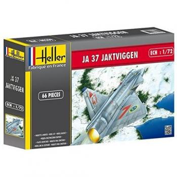 Maquette Ja 37 Jaktviggen, modèle 1/72, Heller