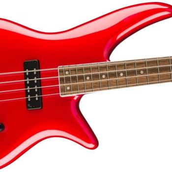Jackson X Series Spectra Bass IV in Candy Apple Rot