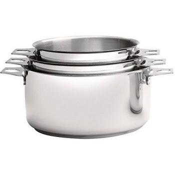 Casseruole Twisty De Buyer set 3 pezzi 16/18/20 cm