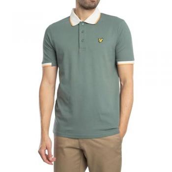 Men's Green Mercurial Half Tipped Polo – Lyle & Scott
