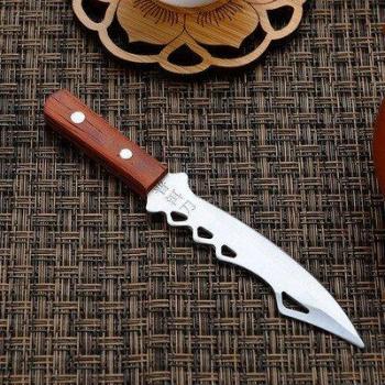 Cuchillo Hilo de Té Chino, Acero Inoxidable y Madera – DG50TNC