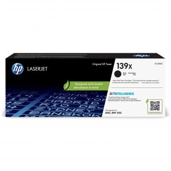Cartouche de toner LaserJet noir HP 139X