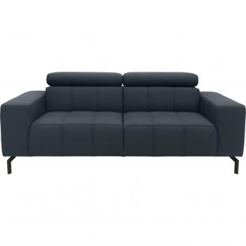 DOMO COLLECTION 2-Sitzer Cunelli in Echtleder