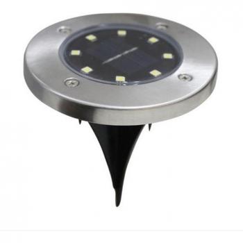 8Pcs 8LED Solar Outdoor Buried Lights