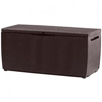 Baule da giardino in resina Capri 305 litri marrone