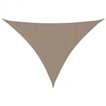 Polyester Sun Sail – Taupe, 7x5x5 m, 100% Oxford – Vidaxl