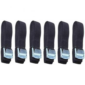 Kraftvoller Gepäckseil 2,5 m, 25 mm – Gurt & Rutschratche
