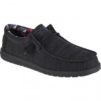Hei Dude Wally Sox, pantofi neri per uomini