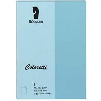 Coloretti Azzurro Biglietto di Auguri