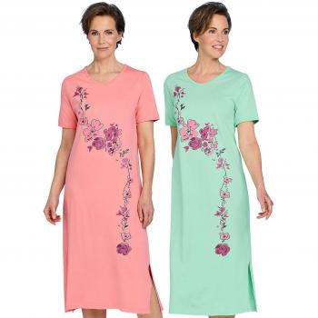 Camisones de manga corta