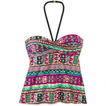 Buffalo Bügel-Tankini mit lebhaftem Ethno-Print