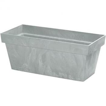Maceta CUBE CASE 25,5L Alta Capacidad Hormigón