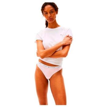 Tommy Hilfiger 3-Pack Mesh Thongs in Foggy Pink, White & Light Pink for Women