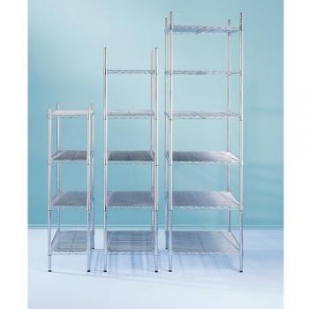 Scaffale grigliato 100 kg per ripiano