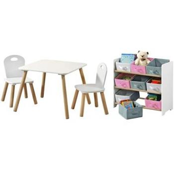 Kesper Kinderstuhl-Set mit Tisch und Regal