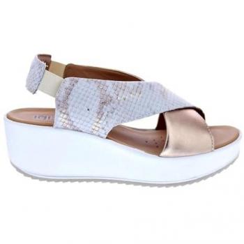 Sandali Premium IGI&CO 7665755 in Oro e Bianco