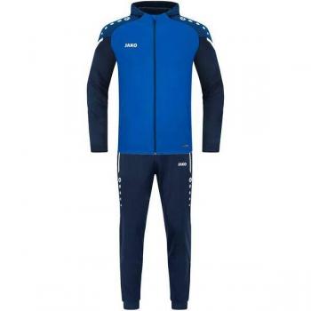 Herren‑Sportanzug JAKO „Marine Royal“ – Performance‑Polyester, Kapuzen‑Design, Größe L